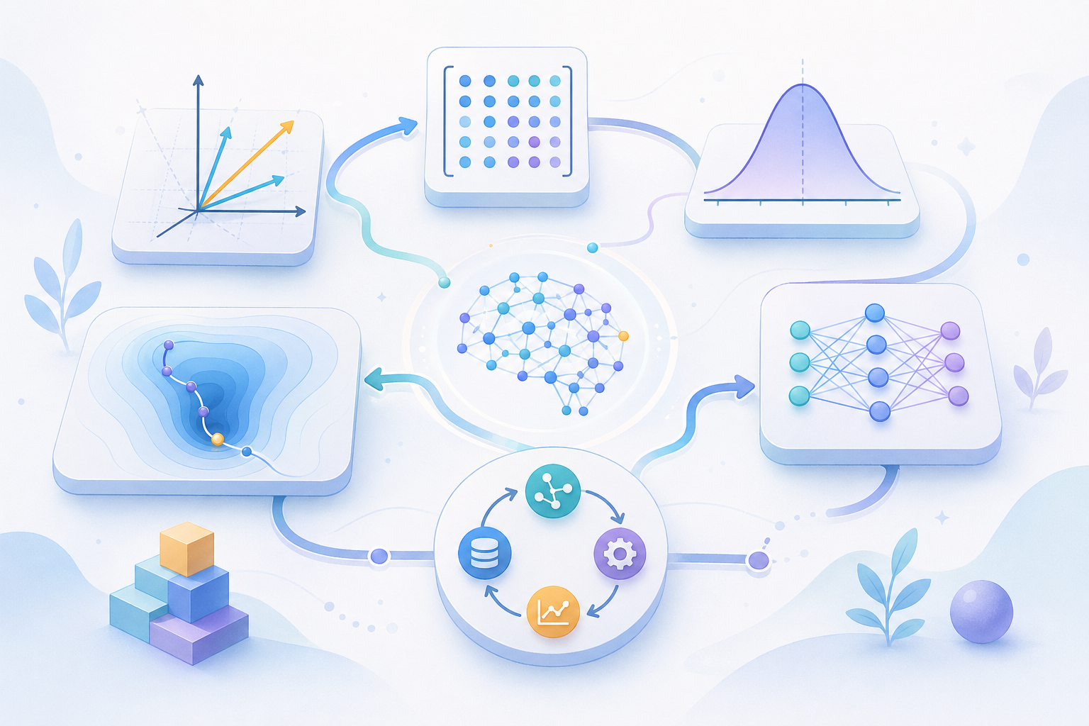 AI 数学基础主视觉