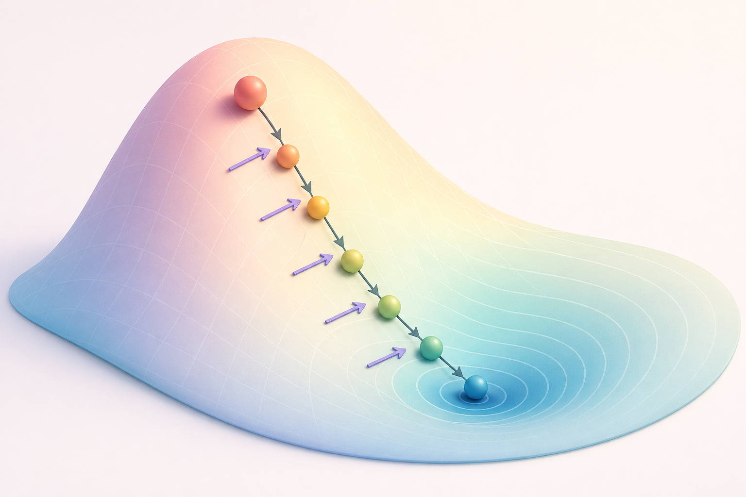 梯度下降路径图