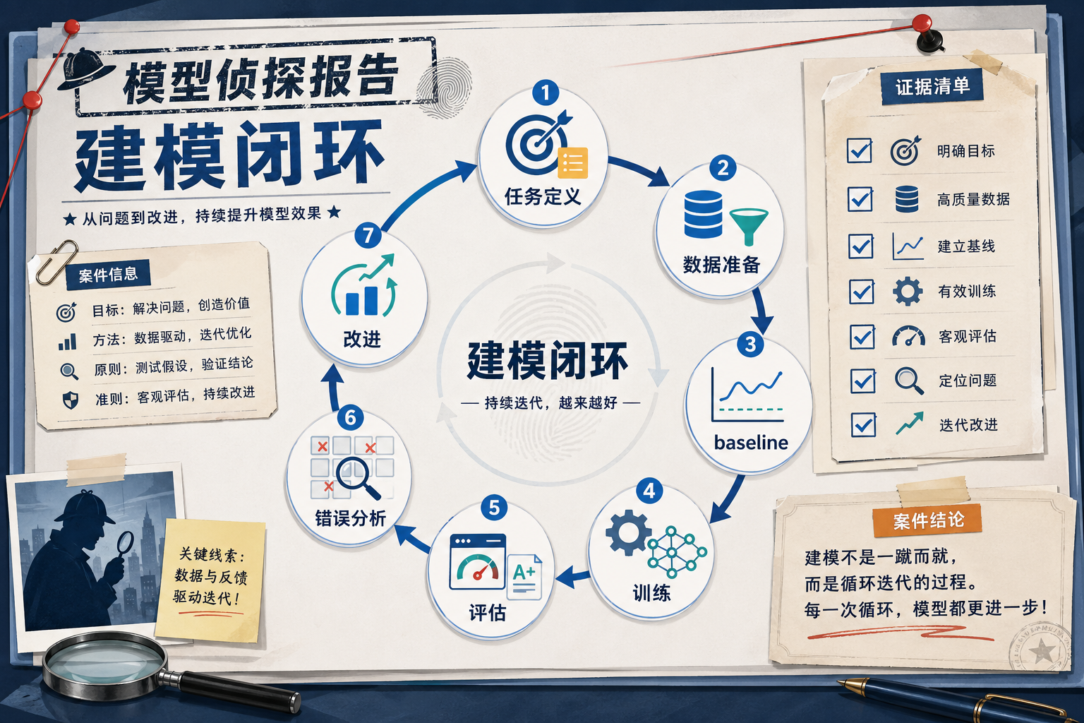 机器学习建模闭环图