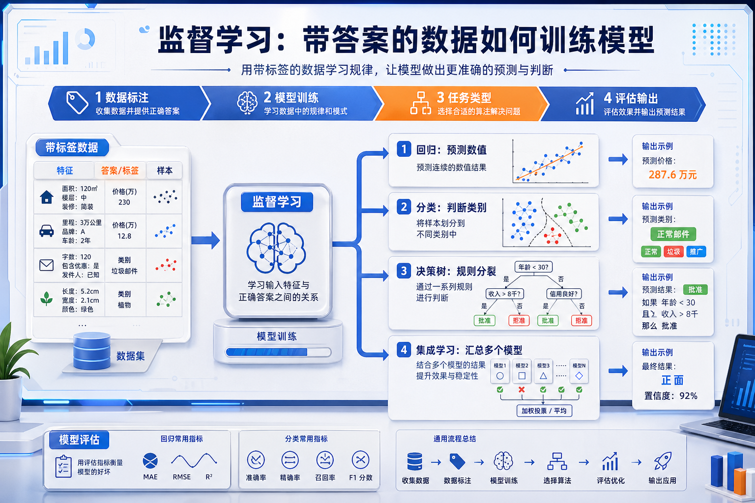 监督学习路线图