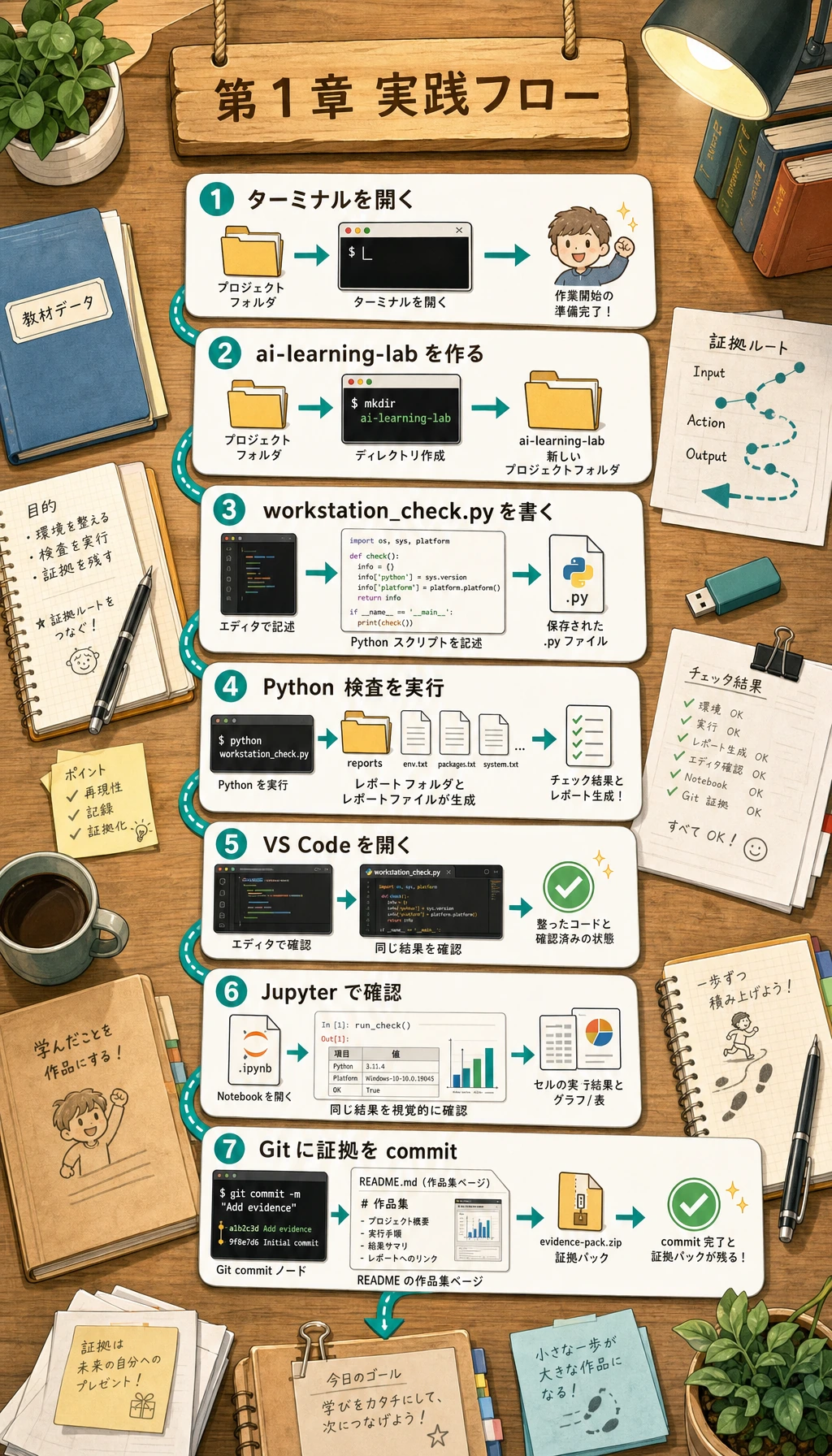 第 1 章ハンズオン作業台ルート