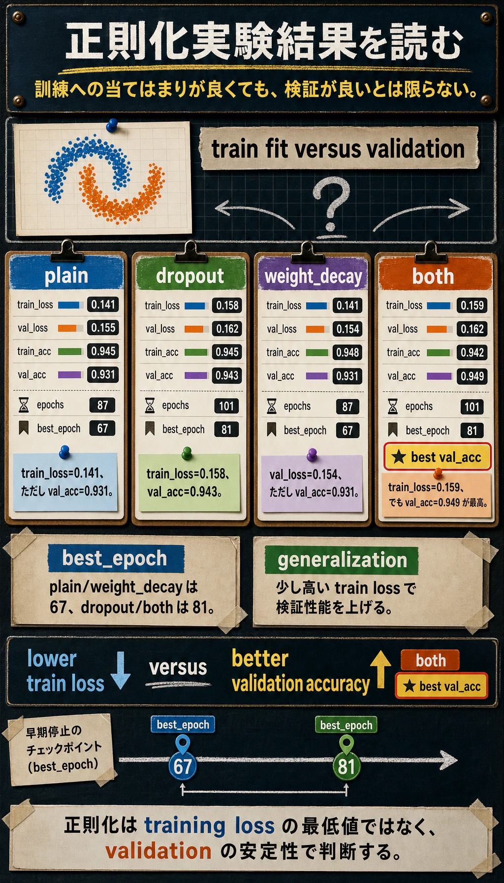 正則化実験結果図