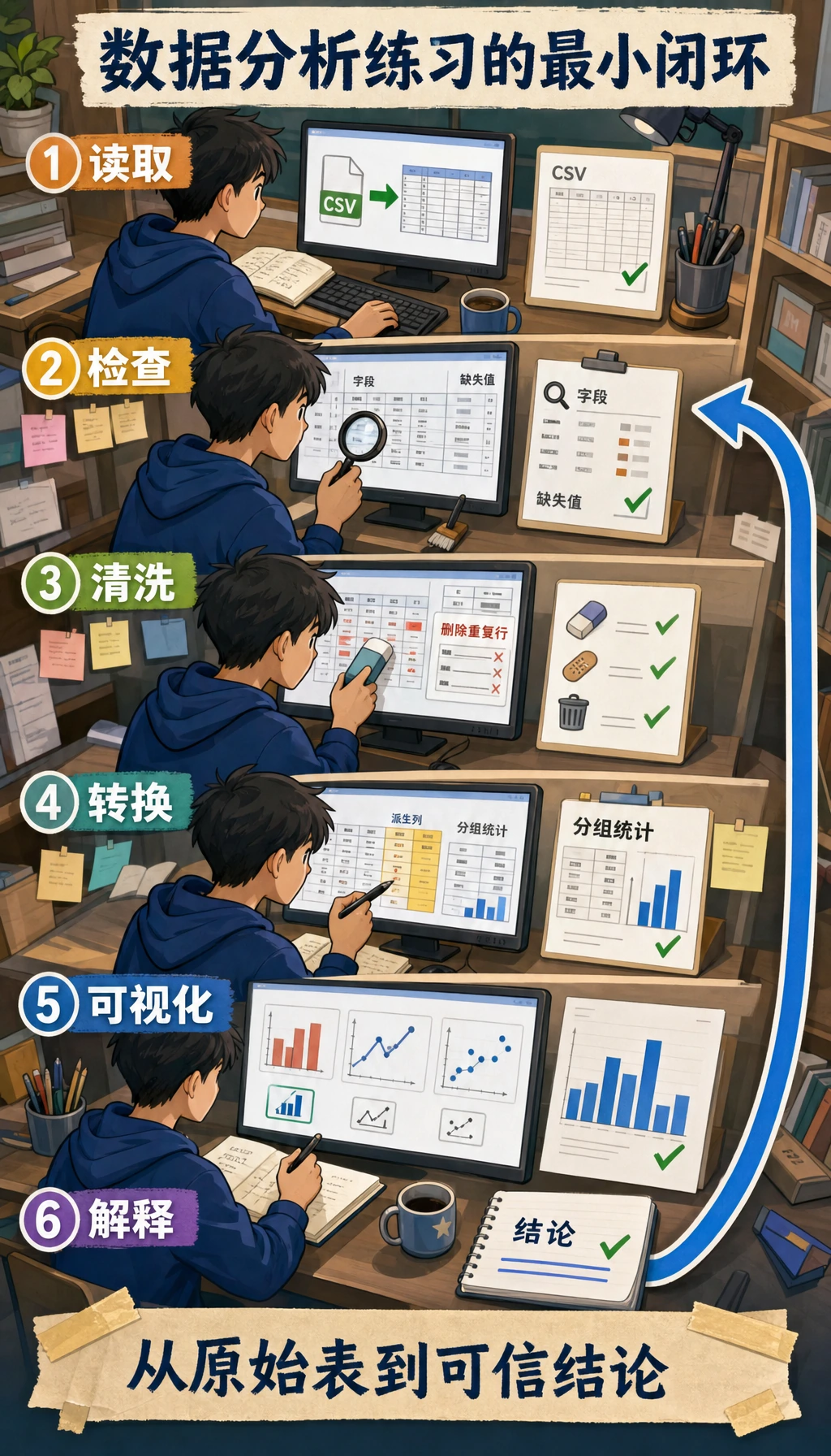 数据分析学习指南最小闭环