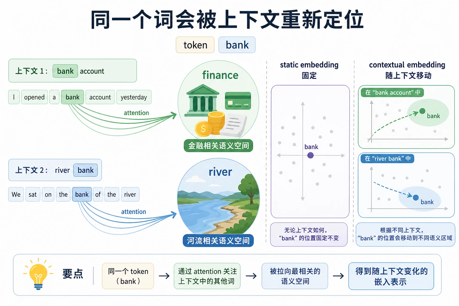 上下文表示消除多义词歧义图