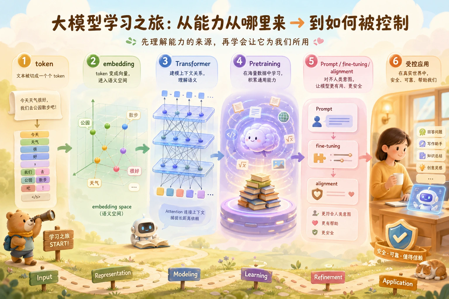 大模型学习进化路径