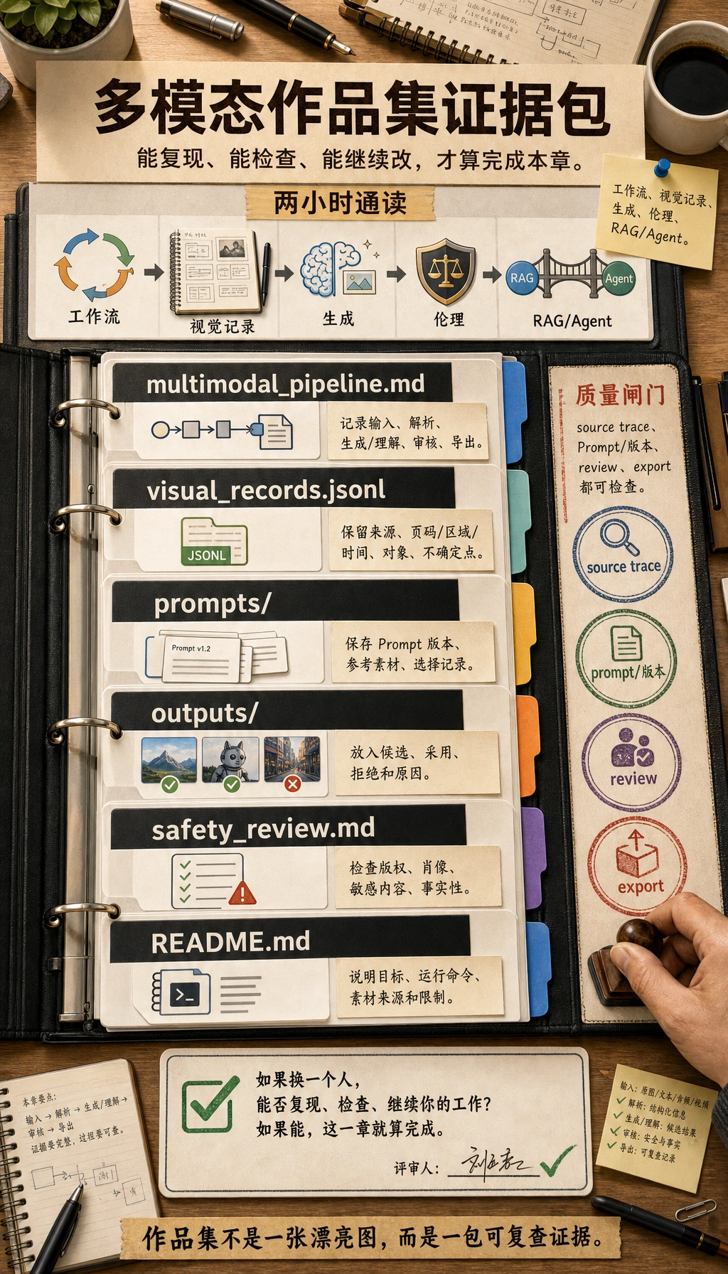 多模态作品集证据包