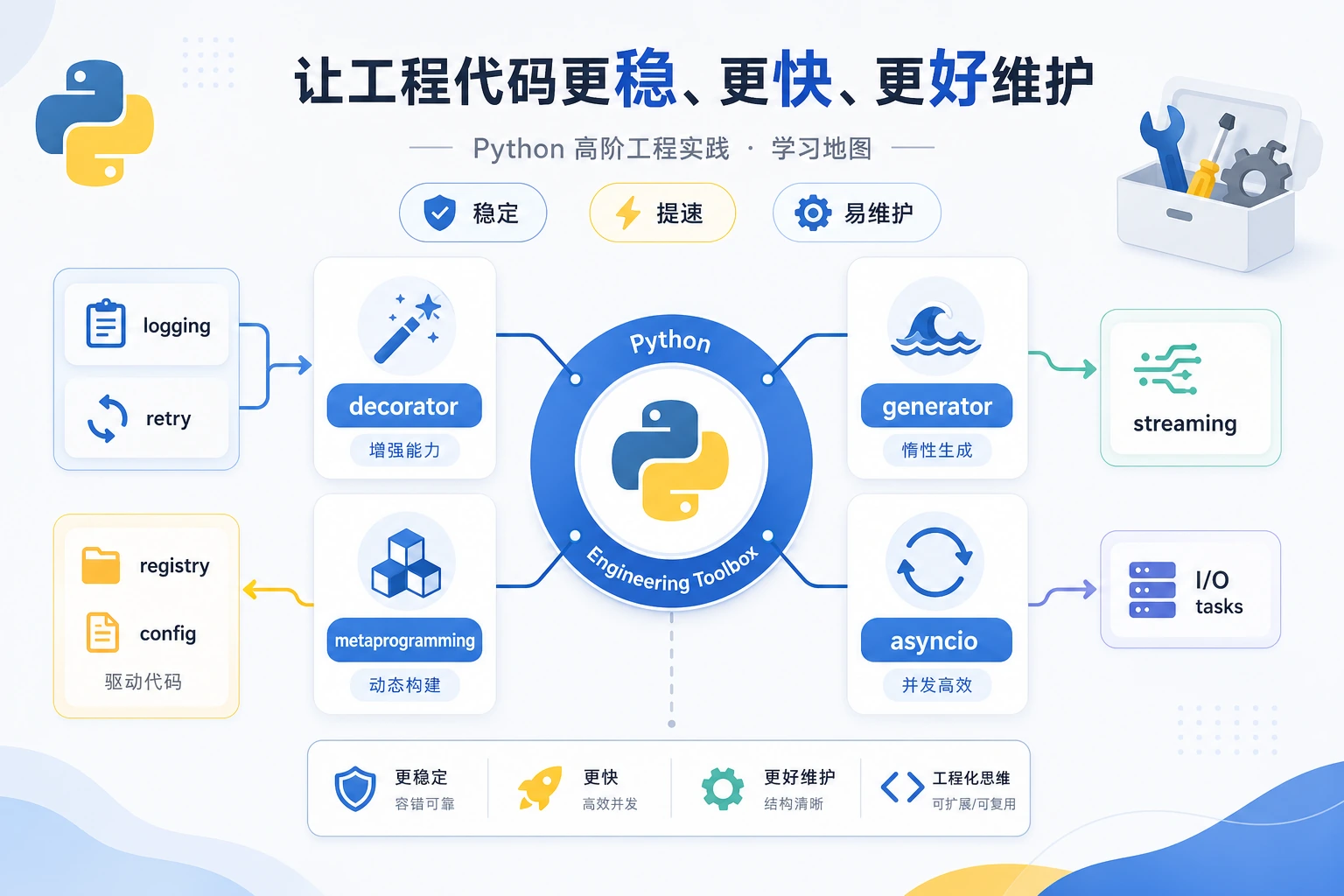 Python 进阶模块学习地图